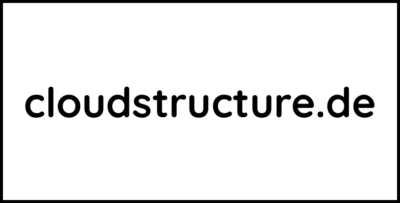 cloudstructure.de