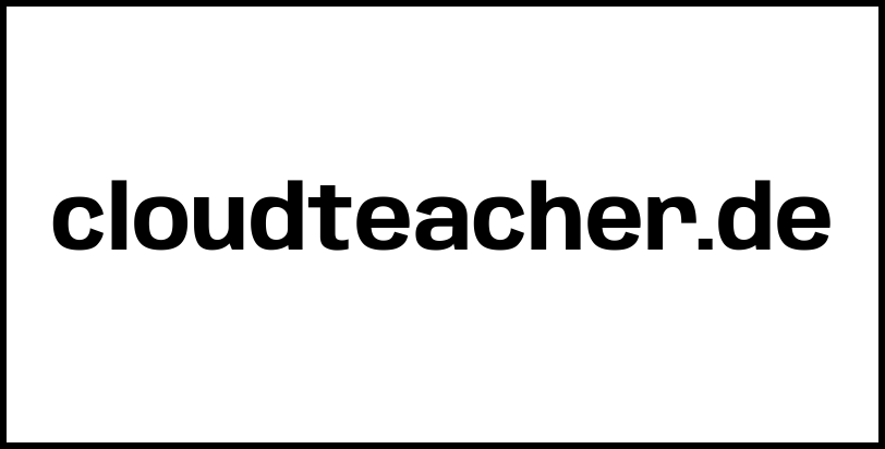 cloudteacher.de