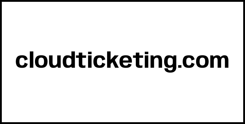 cloudticketing.com