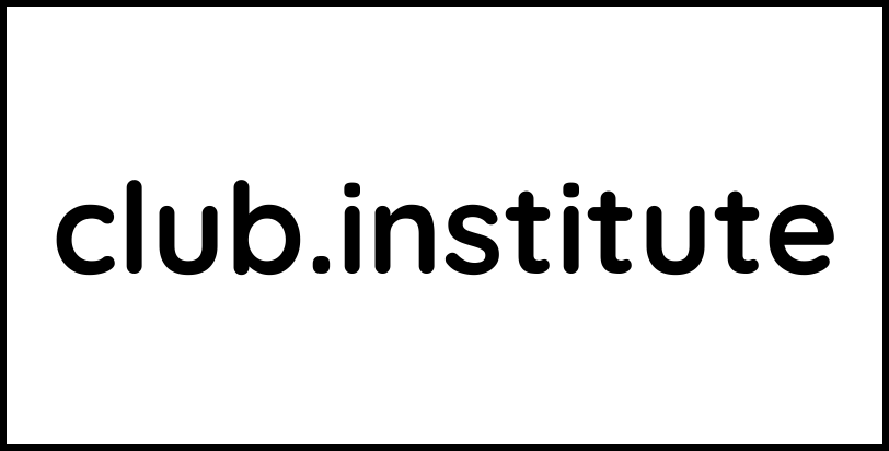 club.institute