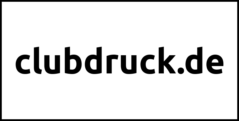 clubdruck.de