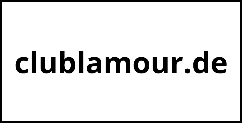 clublamour.de