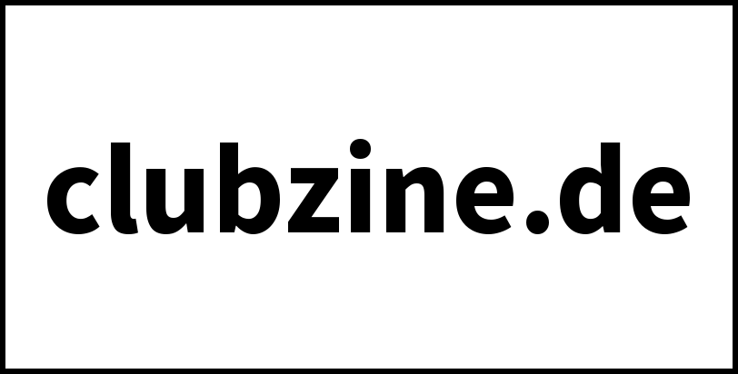 clubzine.de