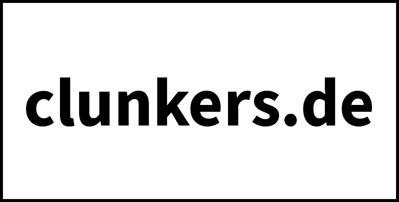 clunkers.de