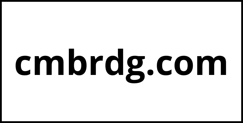 cmbrdg.com