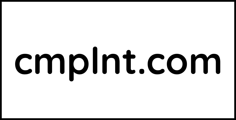 cmplnt.com