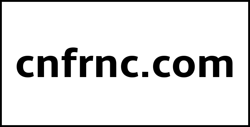 cnfrnc.com