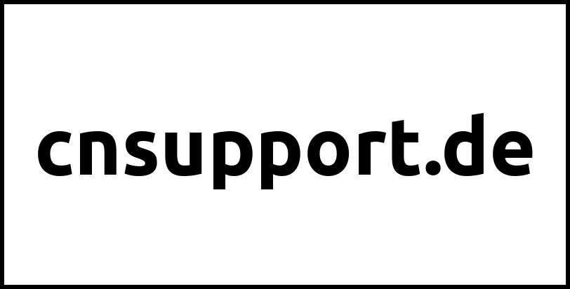 cnsupport.de