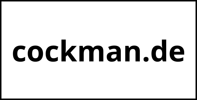 cockman.de
