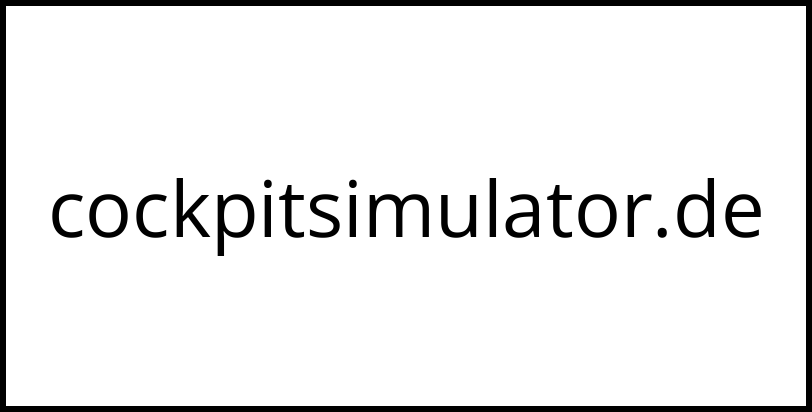 cockpitsimulator.de