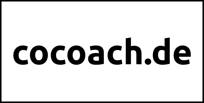 cocoach.de
