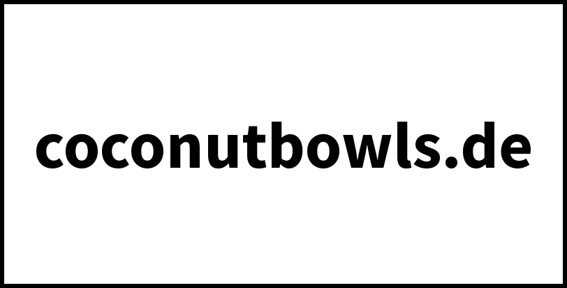 coconutbowls.de