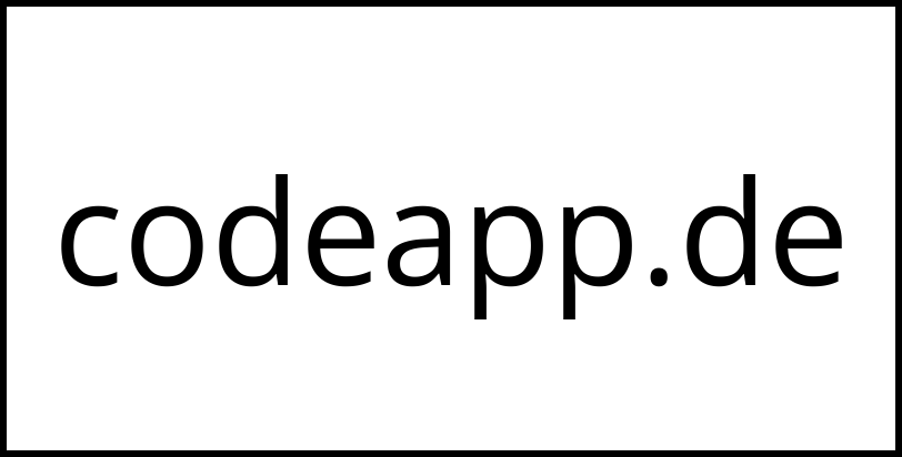 codeapp.de