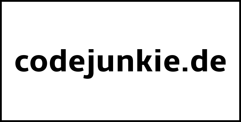 codejunkie.de