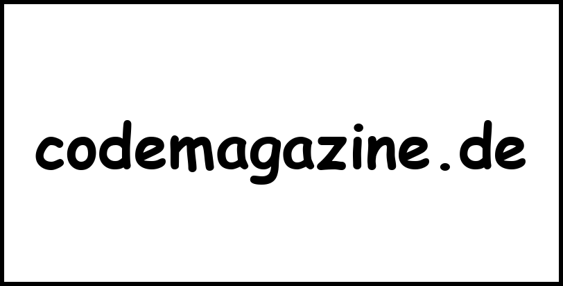 codemagazine.de