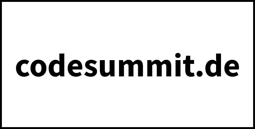 codesummit.de