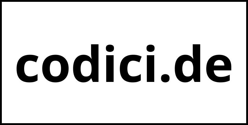 codici.de