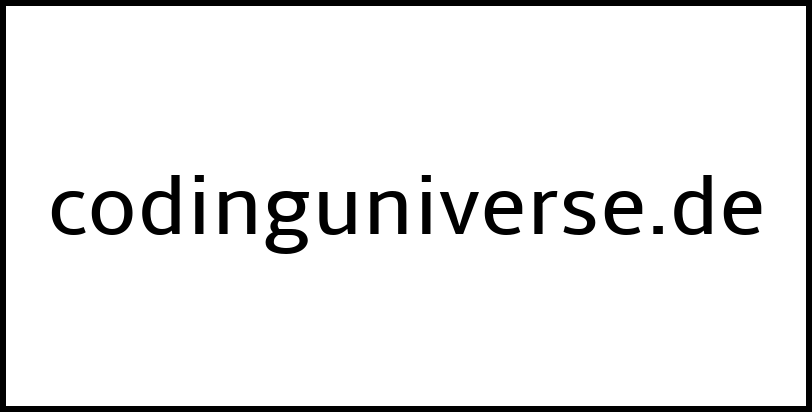codinguniverse.de