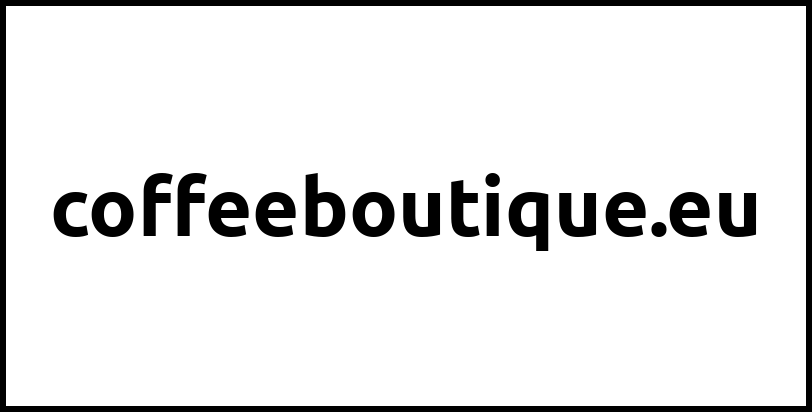 coffeeboutique.eu