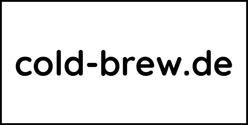 cold-brew.de