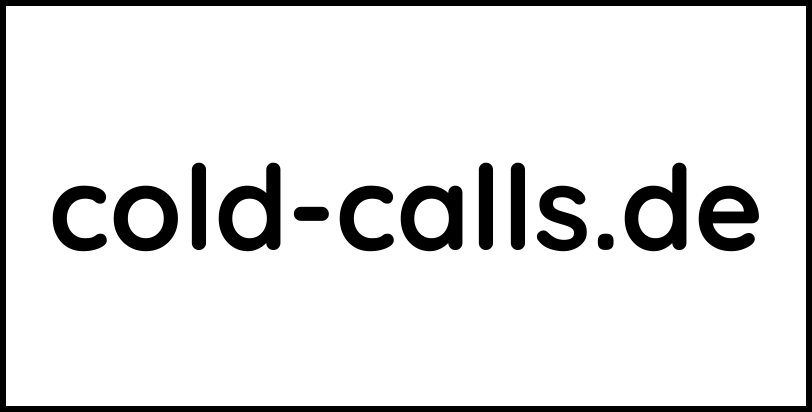 cold-calls.de