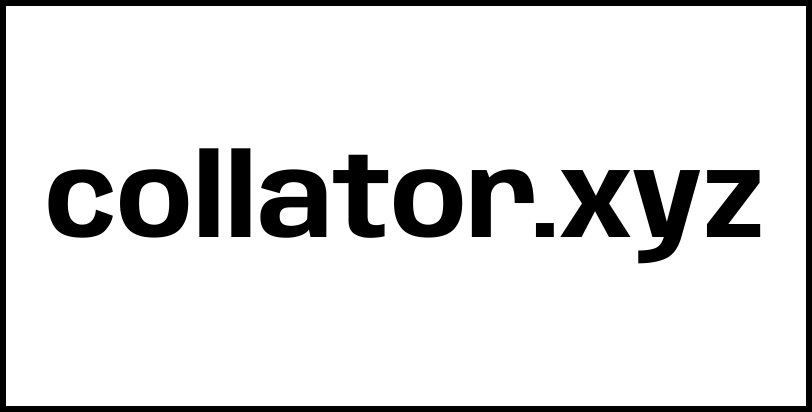 collator.xyz