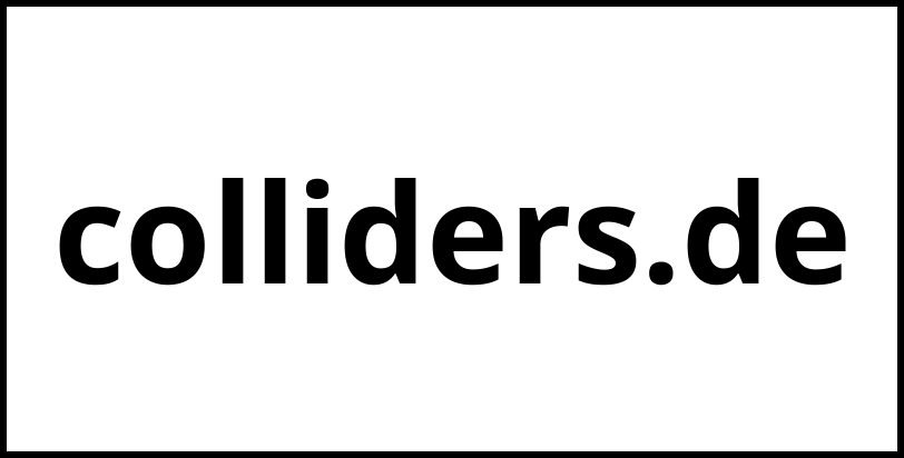 colliders.de