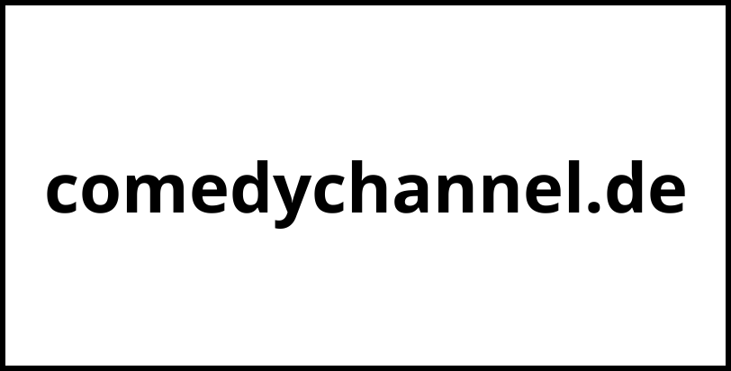 comedychannel.de