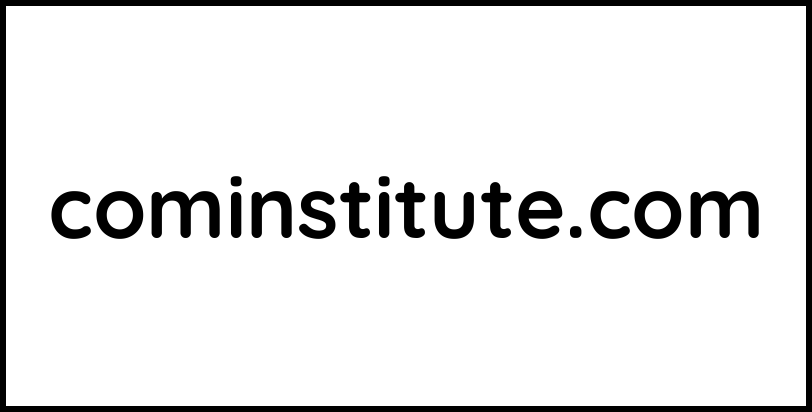 cominstitute.com