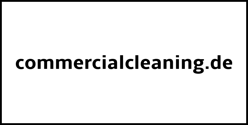 commercialcleaning.de