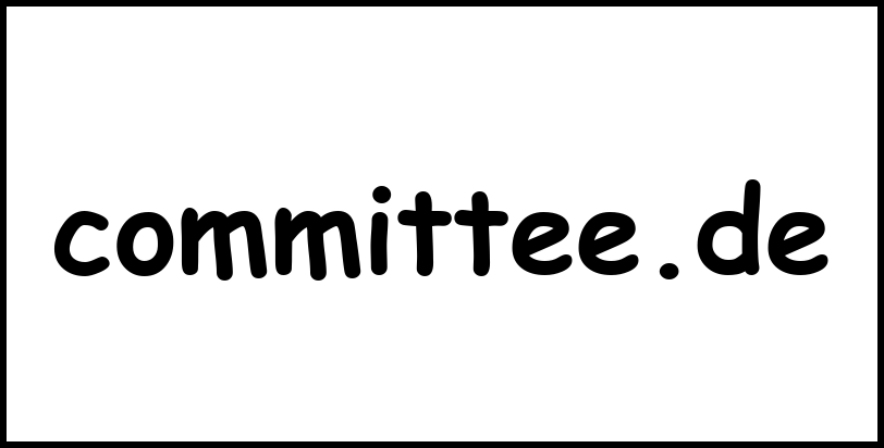 committee.de