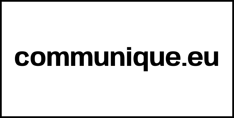 communique.eu