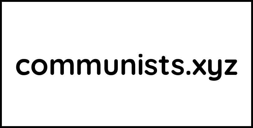 communists.xyz