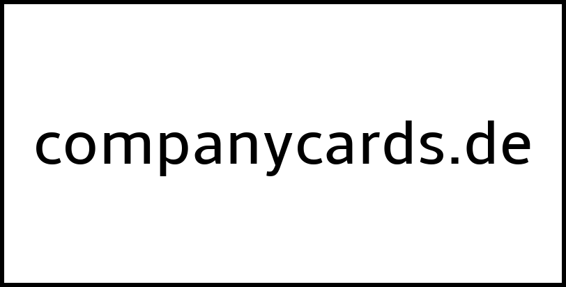 companycards.de