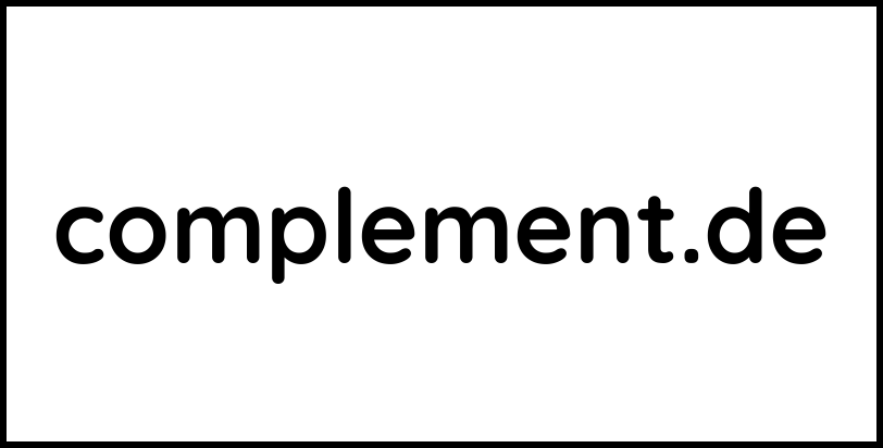 complement.de