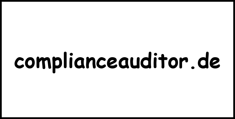 complianceauditor.de