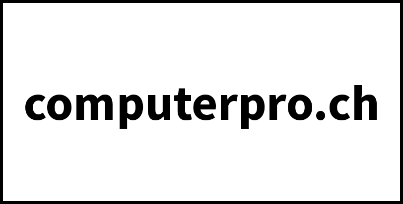 computerpro.ch