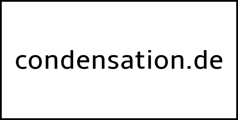 condensation.de