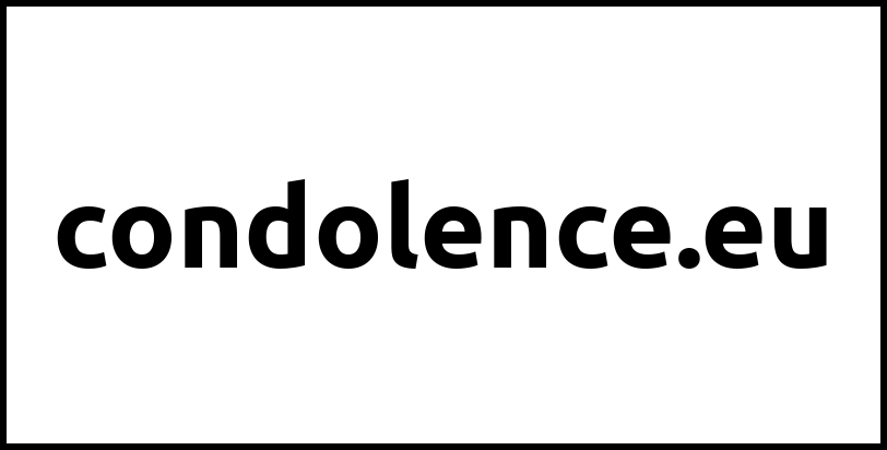 condolence.eu