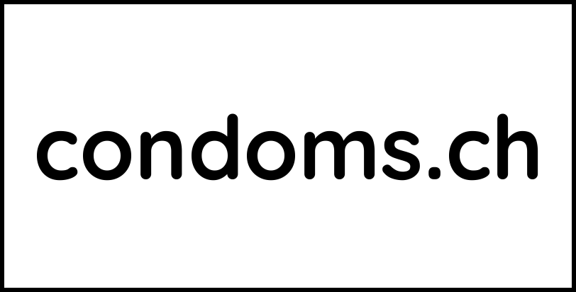 condoms.ch
