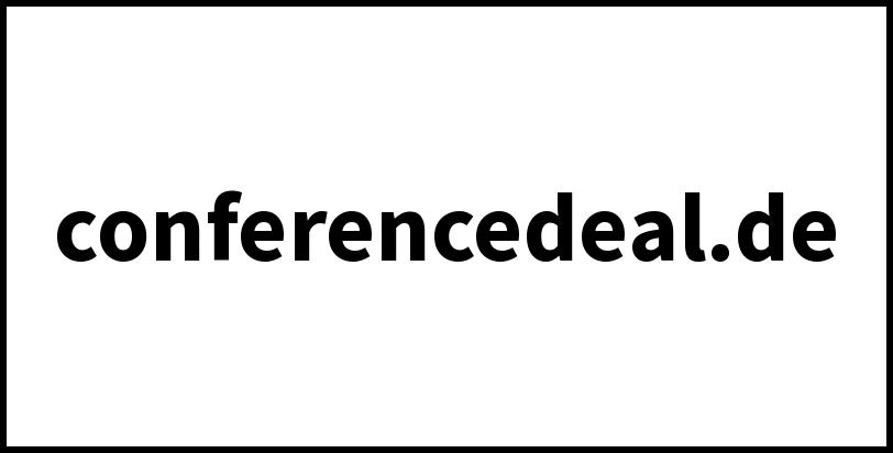 conferencedeal.de
