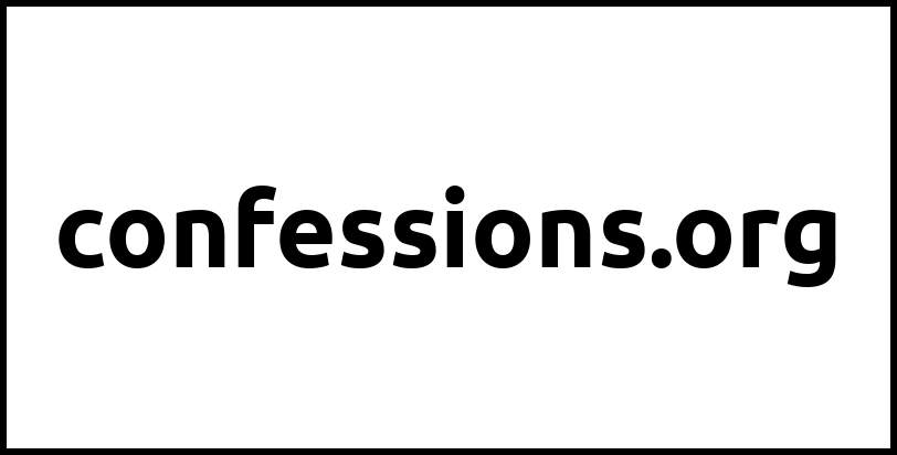 confessions.org