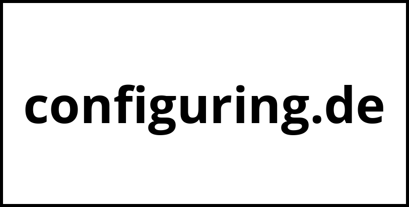 configuring.de