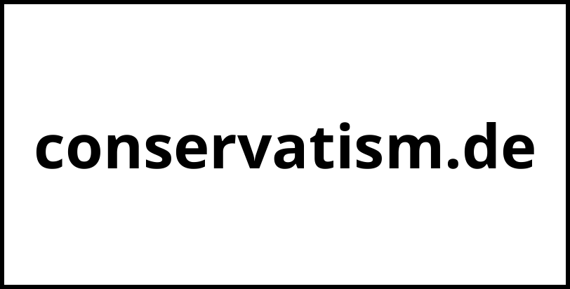 conservatism.de