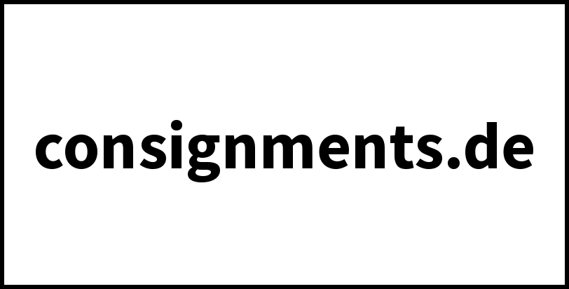 consignments.de