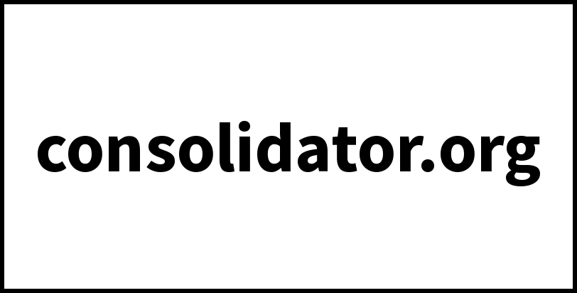 consolidator.org