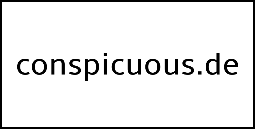conspicuous.de