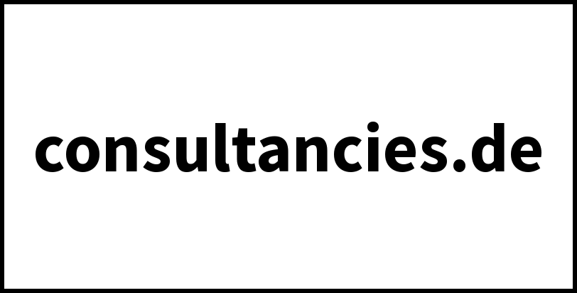 consultancies.de