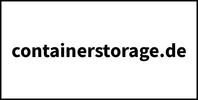 containerstorage.de