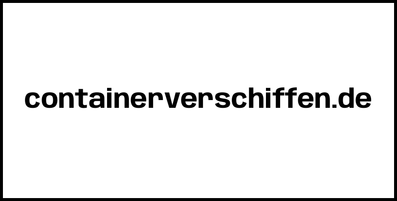 containerverschiffen.de